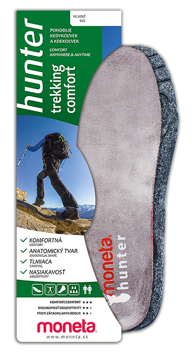 Lovecké stélky do bot Hunter - Trekking Comfort Lovecké stélky do bot Hunter - Trekking Comfort